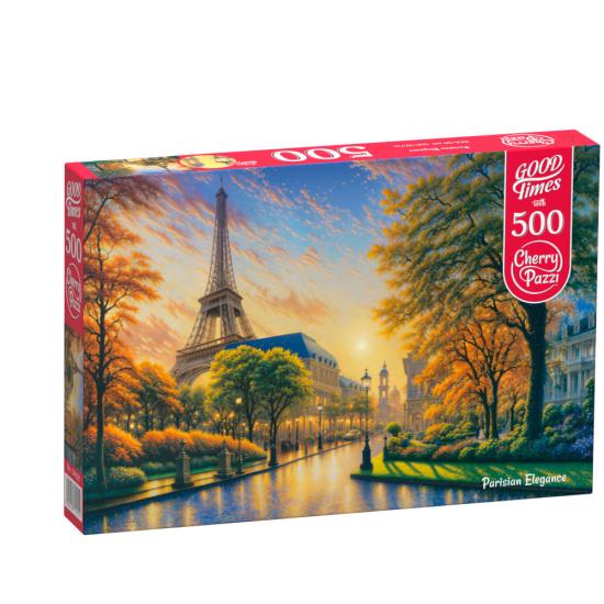 Puzzle Cherry Pazzi Elegancia Parisina de 500 Piezas