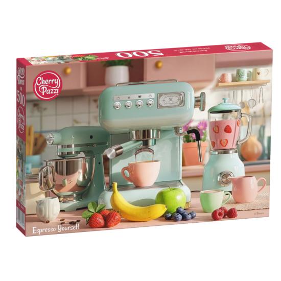 Puzzle Cherry Pazzi Espresso Yourself de 500 Piezas