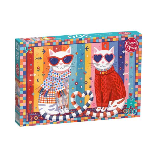Puzzle Cherry Pazzi Gatitos Enamorados XXL 300 Piezas
