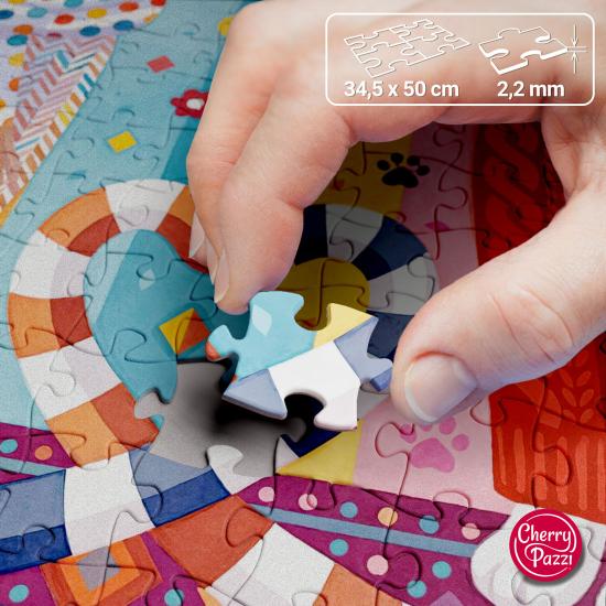 Puzzle Cherry Pazzi Gatitos Enamorados XXL 300 Piezas