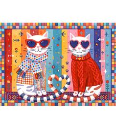 Puzzle Cherry Pazzi Gatitos Enamorados XXL 300 Piezas
