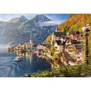 Puzzle Cherry Pazzi Hallstatt en la Mañana de 2000 Piezas