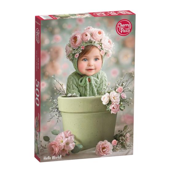 Puzzle Cherry Pazzi Hola Mundo de 500 Piezas