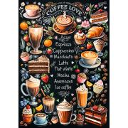 Puzzle Cherry Pazzi Hora Del Café de 1000 Piezas