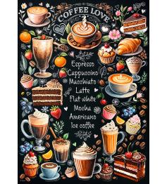 Puzzle Cherry Pazzi Hora Del Café de 1000 Piezas