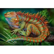 Puzzle Cherry Pazzi Increíble Iguana de 500 Piezas