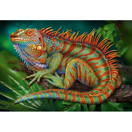 Puzzle Cherry Pazzi Increíble Iguana de 500 Piezas