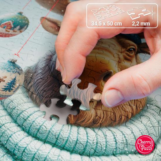 Puzzle Cherry Pazzi It Moose Be Love de 500 Piezas