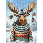 Puzzle Cherry Pazzi It Moose Be Love de 500 Piezas