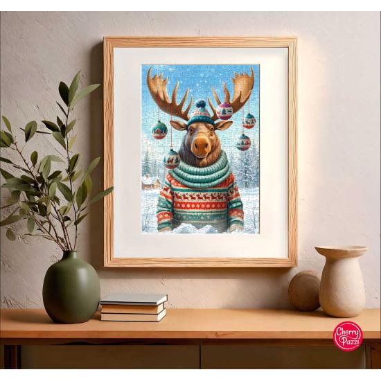 Puzzle Cherry Pazzi It Moose Be Love de 500 Piezas