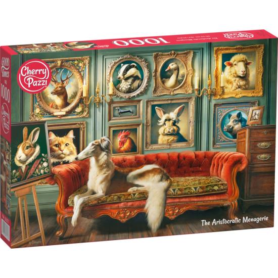 Puzzle Cherry Pazzi La Aristocrática Colección De Animales 1000