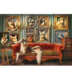 Puzzle Cherry Pazzi La Aristocrática Colección De Animales 1000