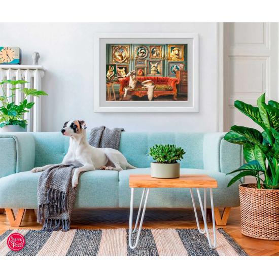 Puzzle Cherry Pazzi La Aristocrática Colección De Animales 1000