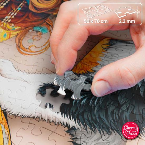 Puzzle Cherry Pazzi La Bella Y La Bestia 1000 Piezas