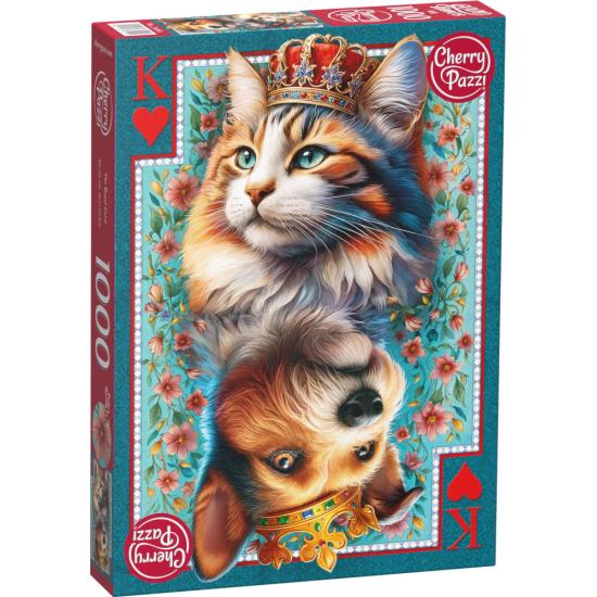 Puzzle Cherry Pazzi La Carta Real de 1000 Piezas