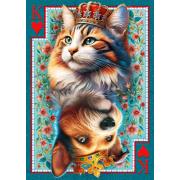 Puzzle Cherry Pazzi La Carta Real de 1000 Piezas