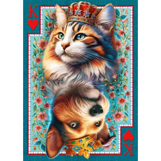 Puzzle Cherry Pazzi La Carta Real de 1000 Piezas