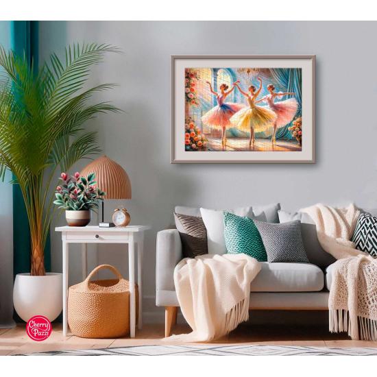 Puzzle Cherry Pazzi La Gracia en Movimiento de 1000 Piezas