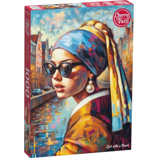 Puzzle Cherry Pazzi La Joven de la Perla de 1000 Piezas Puzzle Cherry Pazzi La Joven de la Perla de 1000 Piezas