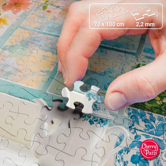 Puzzle Cherry Pazzi La Mañana en mi Cocina de 2000 Piezas