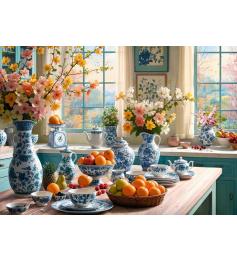 Puzzle Cherry Pazzi La Mañana en mi Cocina de 2000 Piezas