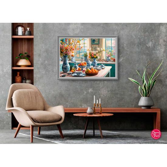Puzzle Cherry Pazzi La Mañana en mi Cocina de 2000 Piezas