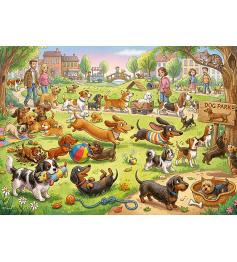 Puzzle Cherry Pazzi Ladridos En El Parque XXL de 300 Piezas