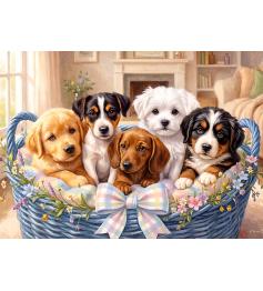 Puzzle Cherry Pazzi Los Cinco Dulces XXL de 300 Piezas