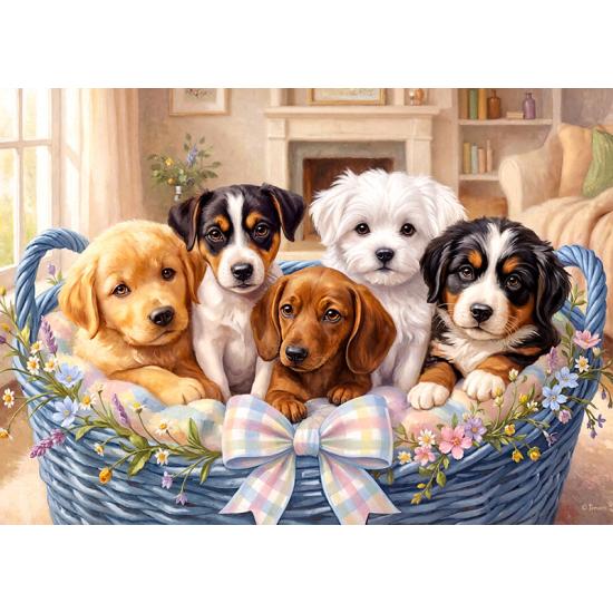 Puzzle Cherry Pazzi Los Cinco Dulces XXL de 300 Piezas