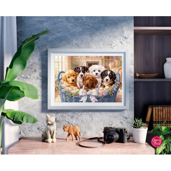Puzzle Cherry Pazzi Los Cinco Dulces XXL de 300 Piezas