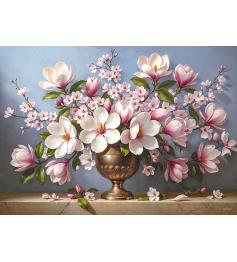Puzzle Cherry Pazzi Magnolia Elegance de 1000 Piezas