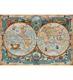 Puzzle Cherry Pazzi Mapa de los Grandes Descubrimientos 2000 Pie