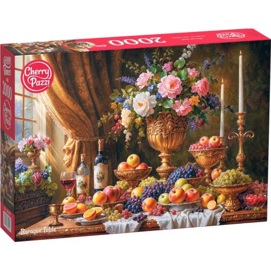 Puzzle Cherry Pazzi Mesa Barroca de 2000 Piezas