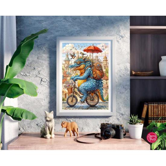 Puzzle Cherry Pazzi Monada Sobre Ruedas XXL de 300 Piezas