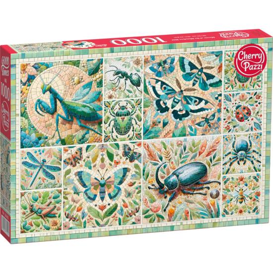Puzzle Cherry Pazzi Mosaico De La Miniatura Salvaje 1000 Pzs