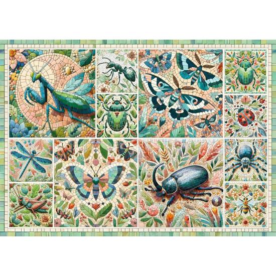 Puzzle Cherry Pazzi Mosaico De La Miniatura Salvaje 1000 Pzs
