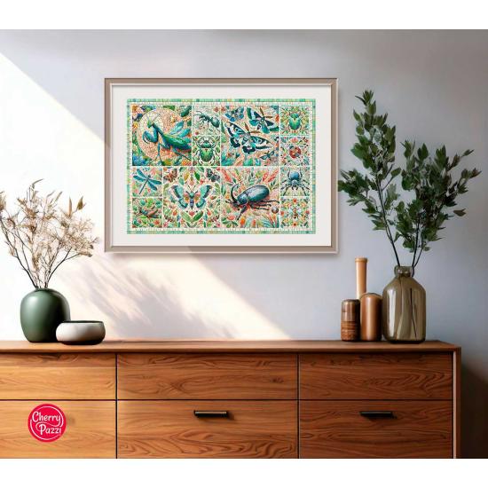 Puzzle Cherry Pazzi Mosaico De La Miniatura Salvaje 1000 Pzs