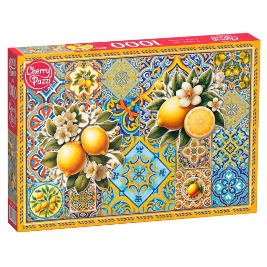 Puzzle Cherry Pazzi Mosaico de Verano de 1000 Piezas