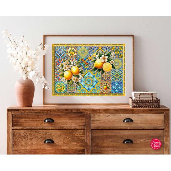 Puzzle Cherry Pazzi Mosaico de Verano de 1000 Piezas