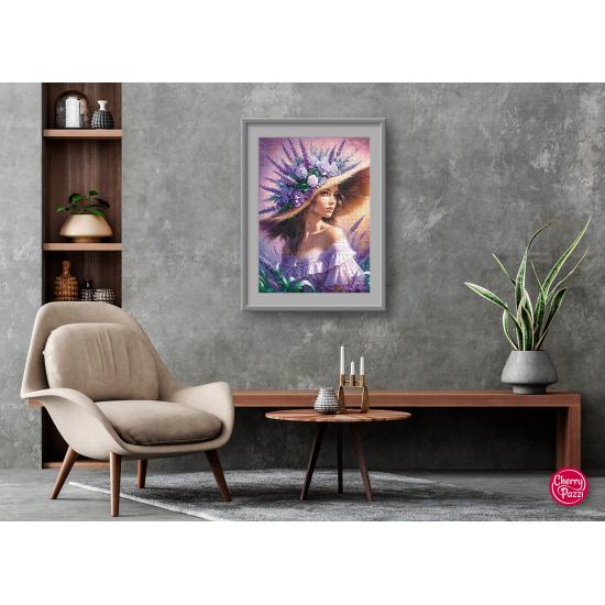 Puzzle Cherry Pazzi Musa de la Lavanda de 1000 Piezas