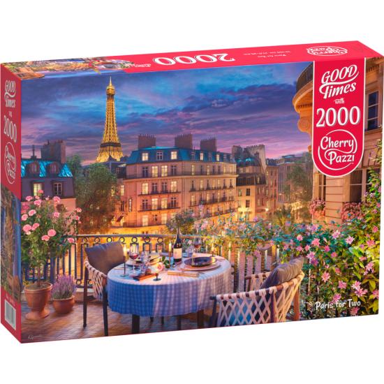 Puzzle Cherry Pazzi Paris para Dos de 2000 Piezas