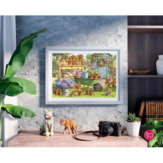 Puzzle Cherry Pazzi Pasión por las Macetas XXL de 300 Piezas