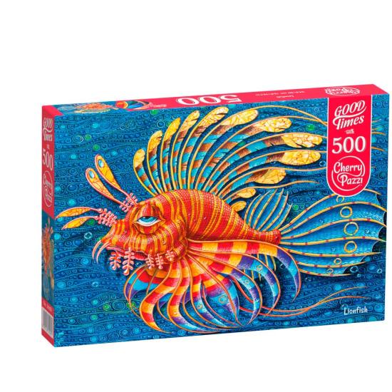 Puzzle Cherry Pazzi Pez León de 500 Piezas Puzzle Cherry Pazzi Pez León de 500 Piezas