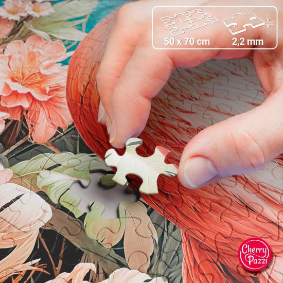 Puzzle Cherry Pazzi Piensa En Rosa 1000 Piezas