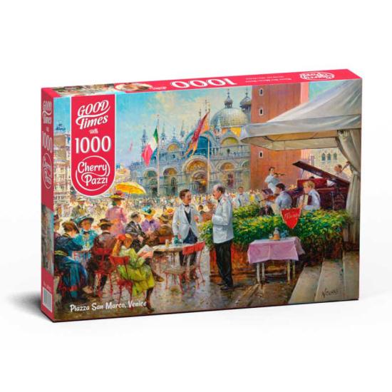 Puzzle Cherry Pazzi Plaza San Marco Venecia de 1000 Pzs