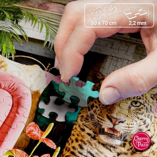 Puzzle Cherry Pazzi Poder en Silencio de 1000 Piezas