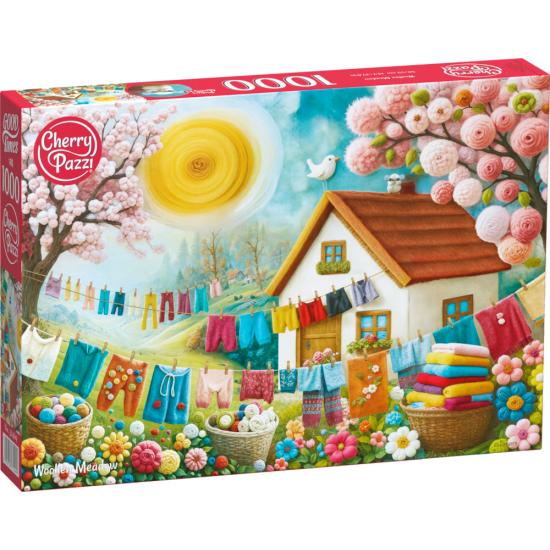 Puzzle Cherry Pazzi Pradera de Prendas 1000 Pzs
