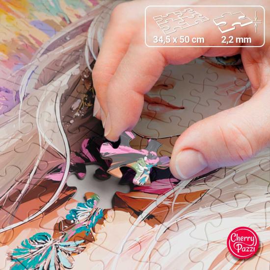 Puzzle Cherry Pazzi Princesa Elfa de 500 Piezas