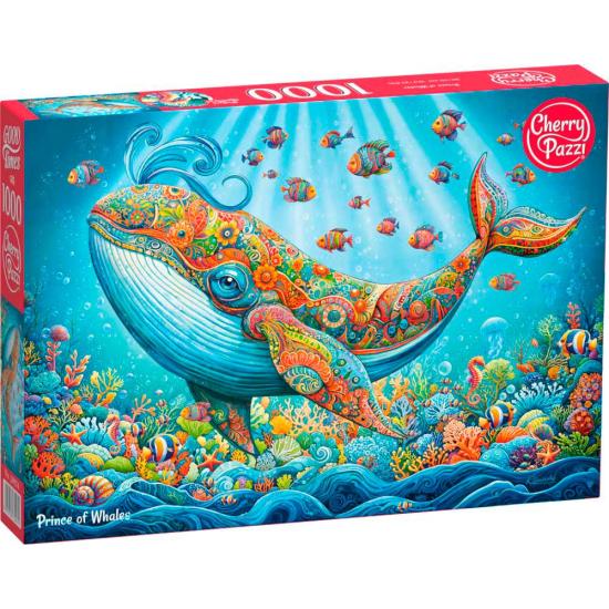 Puzzle Cherry Pazzi Príncipe de las Ballenas de 1000 Piezas