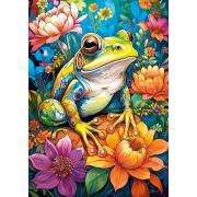 Puzzle Cherry Pazzi Rana Flower Power 1000 Piezas